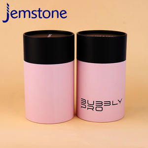 Caja de embalaje de cilindro de procesamiento de diseño personalizado embalaje de tubo de papel Kraft personalizado - Product Image 5