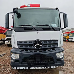 Pompe à béton d'occasion Zoomlion 62m avec moteur diesel, origine Shanghai, vente Putzmeister - Product Image 1