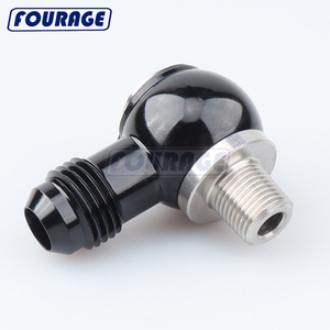 Fourage Aluminium AN Banjo-Adapter auf NPT-Gewinde Edelstahl-Banjo-Bolzen-Baugruppe für Kraftstoffschiene oder Kraftstofftank - Product Image 6