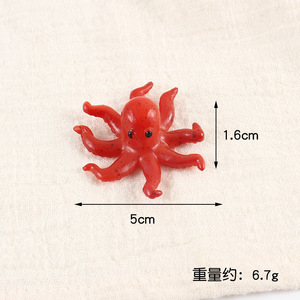 Simulated <strong>Octopus</strong> Model Simulated Small <strong>Octopus</strong> Keychain Pendant Promotional Gift <strong>Aquarium</strong> Decoration Prop - Product Image 5