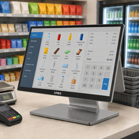 Système de point de vente pour restaurant, moniteur POS, double écran, caisse enregistreuse POS, système EPOS pour l'accueil d'hôtel, bar