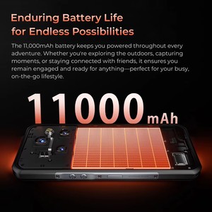 Teléfono Inteligente Resistente Oukitel WP55 Pro 5G, 16GB+512GB, 33W, Android 15, Batería de 11000mAh, Pantalla FHD+ de 6.58'', Cámara de 108MP, Teléfono Celular Oukitel - Product Image 4