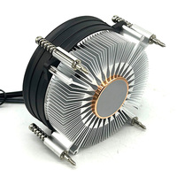 Refroidisseur d'air pour processeur TR55C-1700-ARGB, Intel LGA 1700 1851 1200 115X AMD AM5 AM4 ARGB, dissipateur thermique en cuivre épais, ventilateur pour PC de jeu de bureau