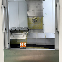 Vmc640 Fraiseuse CNC de haute précision Centre d'usinage vertical en acier inoxydable