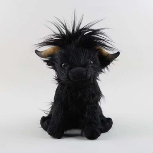 Nouvelle Peluche Vache des Highlands écossaise, Jouet en Peluche Vache Réaliste, Doux et Cuddly, Jouet de <span class=keywords><strong>Ferme</strong></span> Très Vendu - Product Image 4