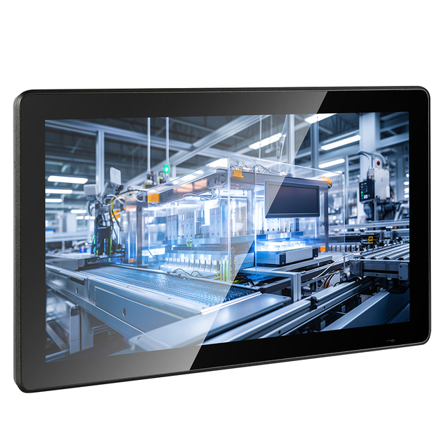 11.6 13.3 15.6 17.3 21.5 Inch Embedded/vesa Industrial Capacitive Touchscreen Monitor 1920x1080 Flat Front Panel 10-Point Touch