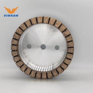 Meule diamantée à dents segmentées de haute qualité meule diamantée biseautée extérieure pour rectifieuse de verre - Product Image 5