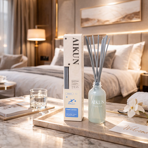 Coffret Cadeau Diffuseur de Parfum Écologique Aikun avec Bouteille en Verre Rechargeable et Emballage Multi-Styles pour une Approvisionnement Durable en Cadeaux - Product Image 1