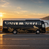 Autocar touristique diesel TENGLONG de 12 mètres pour les programmes de tourisme et de visites en groupe des agences de voyage