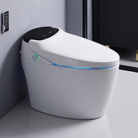 Articles sanitaires intelligents professionnels, toilettes automatiques intelligentes de norme européenne pour salle de bain