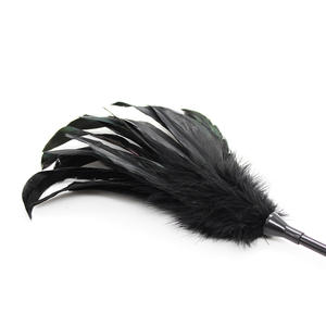 Plumes à double tête Pat court <span class=keywords><strong>Performance</strong></span> Props Fessée Paddles Flirting Toys BDSM Adult Sex Toys - Product Image 4