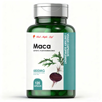 Capsules de Maca haute puissance - Complément alimentaire antioxydant naturel pour la santé cellulaire, anti-fatigue, approvisionnement en vrac