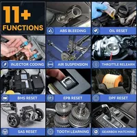 XTOOL Anyscan A30D OBD2 Herramienta de diagnóstico de Sistema completo SAS/DPF/EPB Lector de código de reinicio Prueba activa 8 idiomas Actualización gratuita de por vida