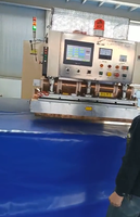 Nouvelle machine de soudage automatique haute fréquence 27,12 MHz pour films PVC/PVDF, dômes, tentes, bâches, avec table de travail de 20 m, marque Davison