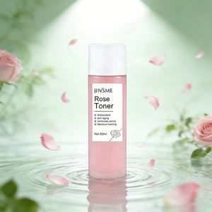 OEM ODM Luxury Rose Toner 80ml <b>Liquid</b> with Hyaluronic Acid <b>Vitamin</b> <b>C</b> Moisturizing Firming for All Skin Types - Product Image 1