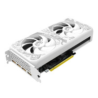 Carte graphique Esports AI GeForce-RTX-5060-X2W-8GB blanche pour gaming et e-sport, 4K, avec effet de poursuite lumineuse, DLSS4 et design à lignes cachées