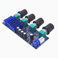 YE XH-M577 papan Amplifier Digital himodul penguat daya Audio kontrol nada OP Amp 12-24v HiFi DIY