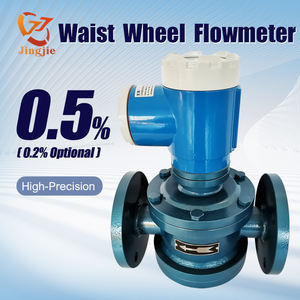 Jingjie OEM高精度デジタルステンレス鋼ウエストホイール流量計IP66防爆ディーゼルオイル給水用 - Product Image 2