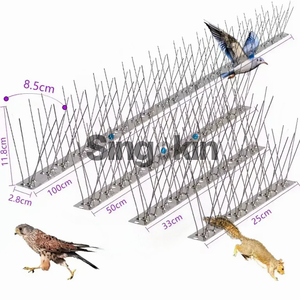 Pointes de contrôle des oiseaux multi-usages à semi-conducteurs <span class=keywords><strong>Répulsif</strong></span> antiparasitaire efficace pour les bâtiments - Product Image 2