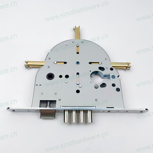 <span class=keywords><strong>Cerraduras</strong></span> Multipunto Modelo 250 sin Pestillo, Cerradura Multipunto para Puerta Blindada, 7 Pernos 9065, Caja de Cerradura de 4 Vías - Product Image 4