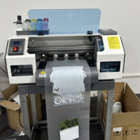 Mesin Cetak Kaos Digital Transfer Panas Film PET Sistem Sirkulasi Tinta Putih Printer DTF A3 Dua Printhead XP600