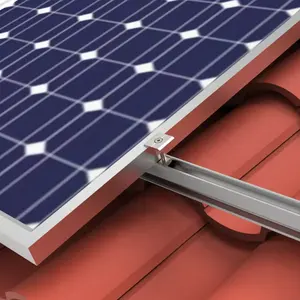 Energy Saving Solar PV Metal Roof Installation Fixings Kit Solar Panel Mounting System Flat Roof From China Manufacturer