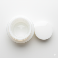 Pot en porcelaine crème de luxe 5g 10g15g 20g 30g 50g 100g Rond Opale Blanc Céramique Emballage de crème pour la peau Pot en verre
