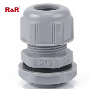 R & R échantillon gratuit meilleure qualité PG tous les types PG Pa66 plastique RNS presse-étoupe PG7 PG9 PG11 PG13.5 PG16 PG21 PG29 PG36 PG42 PG48