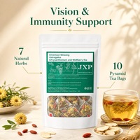Tisane aux Herbes Ginseng, Astragale, Chrysanthème et Goji pour la Vision et l'Immunité Yuzetang 5g*20 20 Sachets Durée de Conservation 18 Mois