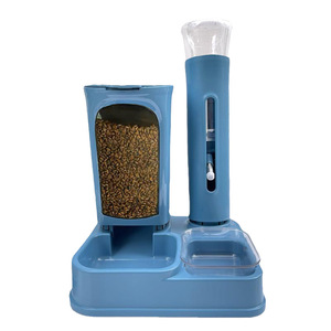 Distributeur automatique de nourriture et d'eau pour animaux de compagnie, multifonctionnel, avec stockage de nourriture et d'eau pour chats - Product Image 5