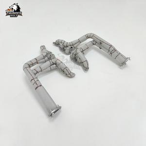 Nouveau tuyau droit <span class=keywords><strong>Hetu</strong></span> Racing pour système d'échappement Aston Martin DB9 Rapide V12 6.0L - Product Image 4