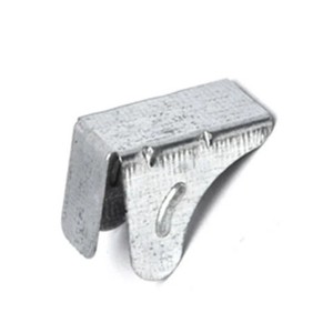 Triangle Buckle Shelf Clip Zinc Plating Durable For Shelves Modern Simple Style - Product Image 1