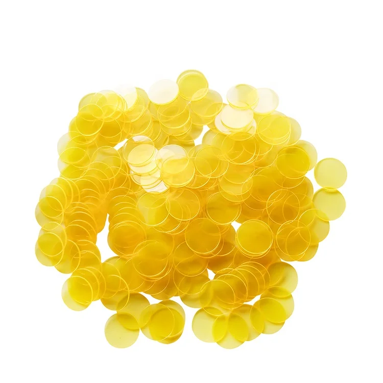 Прозрачные чипы для подсчета бинго, 25 мм/1 дюйм, 200 шт.