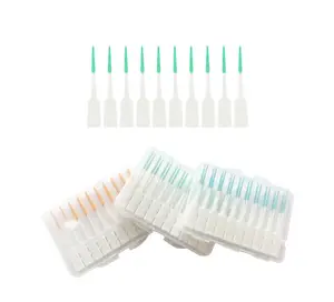 Rubber Interdental Brushes Dental Brush Braces Floss Orthodontic Brushes Soft Interdental Picks
