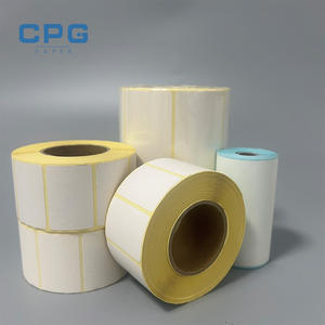 Etiqueta Adhesiva Blanca Personalizada para Dirección de Envío, Rollo de Etiquetas con Código de Barras, Etiqueta Térmica Directa, 100x150mm, Etiqueta de Transferencia Térmica - Product Image 1