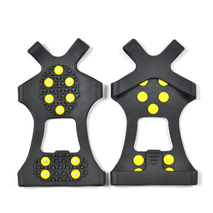 Crampons portables YAMA TPE de 1,5 cm de profondeur, 10 dents, imperméables IPX-5 pour la marche sur glace, la neige et les routes hivernales - Product Image 3