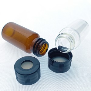 2-3mlクリア/ブラウンサンプルボトルラボバイアルマイクロサンプルガラスバイアル - Product Image 2