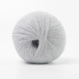 Good quality sell well cashmere blended yarn angora goat hair yarn