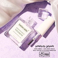 SAGALAGA Sérum Dissolvant 15ml pour Vernis à Ongles avec Vitamine E Sans Acétone OEM Marque Privée