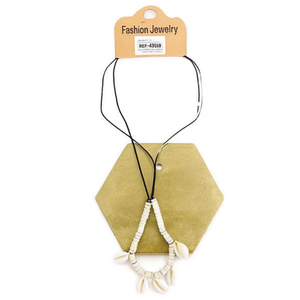 Collier de perles Coolar Shell pour femmes, style bohème, accessoire de mode - Product Image 5