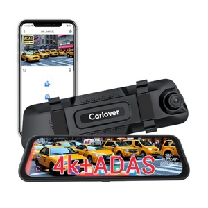 4K ADAS BSD Sistema inteligente de asistencia a la conducción Cámara de coche Conexión WiFi Reloj Coche DVR - Product Image 2