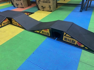 Produit en usine, accessoires de rampe de patinage en ligne, plate-forme ondulée, pente d'entraînement auxiliaire extrême - Product Image 4