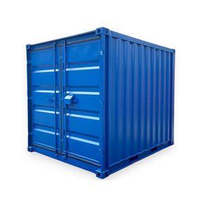 Nuevo 10 Pies Ral 5010 Contenedor Acero Seco Corten - Product Image 1