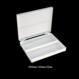 1 2 5 10 12 25 50 100 buah kotak penyimpanan mikroskop geser - Product Image 3