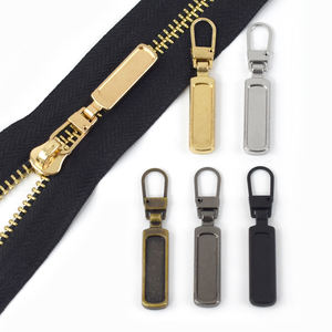 Meetee ZT922 5 # vêtement métal <span class=keywords><strong>fermeture</strong></span> éclair extracteur <span class=keywords><strong>curseur</strong></span> bricolage <span class=keywords><strong>fermeture</strong></span> éclair accessoires détachable <span class=keywords><strong>fermeture</strong></span> éclair tirer pour vêtements d'extérieur chaussures pour femmes - Product Image 5