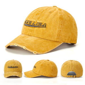 Casquette de sport unisexe classique en coton délavé, style baseball non structuré, couleurs personnalisables, impression lumineuse, modèle courant - Product Image 5