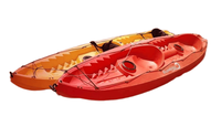 Kayak de pêche à rames en rotomoulage au design unique pour des performances supérieures, disponible en plusieurs couleurs