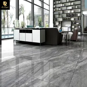 Springletile 600*1200 dark gray polished glazed gold glitter living room floor decorative ceramic wall marble tiles