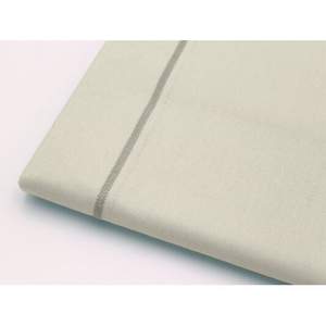 Flat <b>Sheet</b> 200x300cm 100% Cotton <b>Beige</b> For French <b>Bed</b> Size - Product Image 3