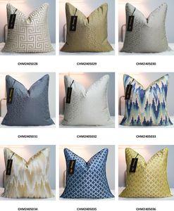 Délicatesse nouveau Design 45x45cm /50*50cm Jacquard dernière conception Satin armure tissu personnalisé <span class=keywords><strong>housse</strong></span> de <span class=keywords><strong>coussin</strong></span> - Product Image 6